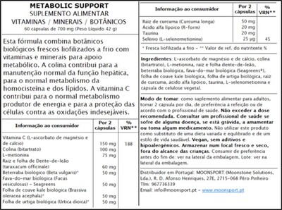 O Metabolic Support da NORDIQ Nutrition® é uma fórmula que apoia o metabolismo e a limpeza do organismo. Vegan e isento de excipientes.
