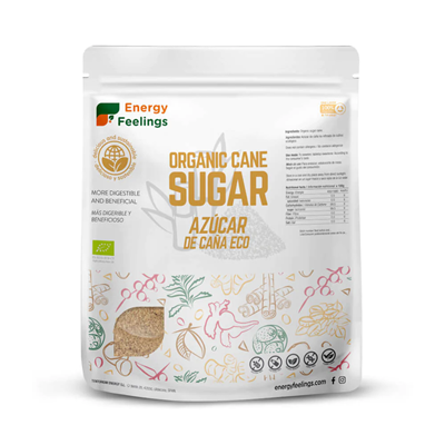 Açúcar de Cana BIO da ENERGY FEELINGS (1 kg) – Moonsport