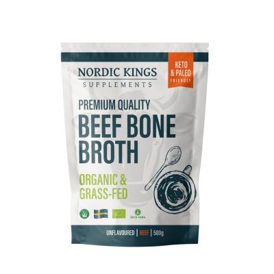 Caldo de Ossos em Pó ou Beef Bone Broth BIO da Nordic Kings - MOONSPORT