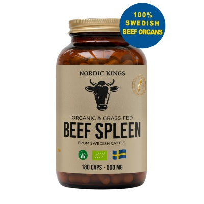 Embalagem do Beef Spleen da NORDIC KINGS.