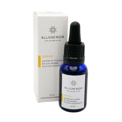 O Depur BIO da Allium Noir visa apoiar a purificação do organismo, através da neutralização e eliminação de toxinas de origem endógena e exógena.