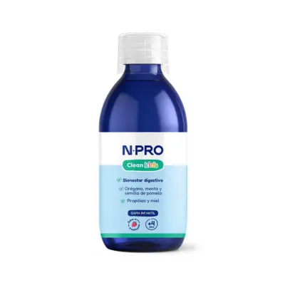 Frasco de 250 ml do Cleankids da NPRO.